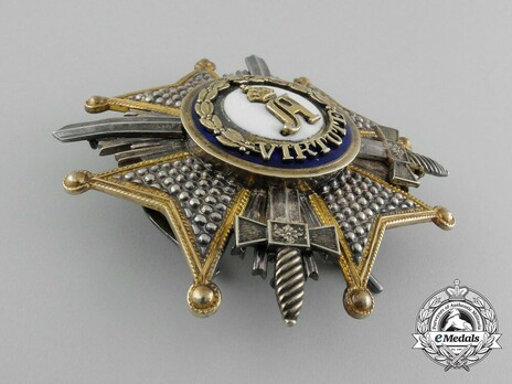 Merit Order of Adolph of Nassau, Military Division, I Class Commander Breast Star Obverse