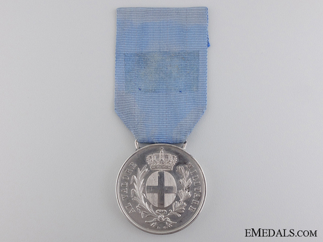 Medal for Military Valour, in Silver (for French Troops in the Austro-Sardinian War 1859 and stamped "F.G.") Obverse