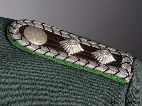 German National Police Hauptwachtmeister Type II Shoulder Boards Obverse