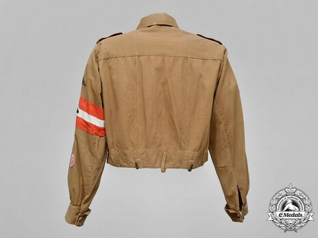 HJ Twill Blouse Reverse