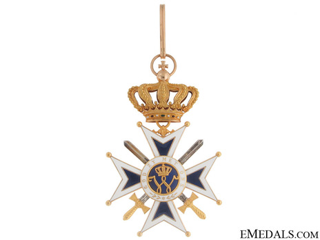 Grand Officer (Military Division, 1892-1970) (Gold by M.J. Goudsmit) Reverse