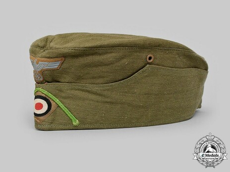 Afrikakorps Heer Panzer Grenadier Field Cap M35 Profile