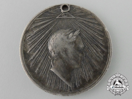 Taking of Paris Silver Medal Medal Obverse 