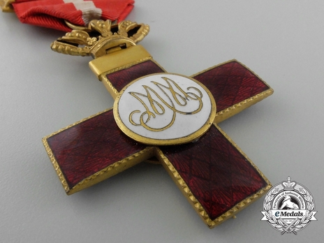 1st Class Cross (red distinction) (gilt) Reverse