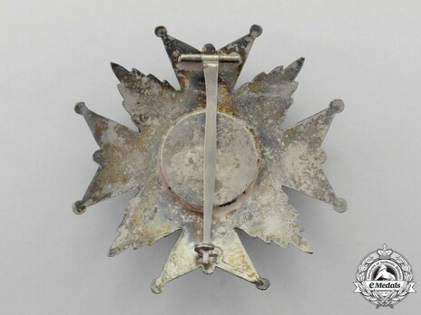 Grand Cross Breast Star (hollow) Reverse