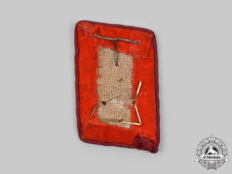 NSDAP Einsatzleiter Type IV Gau Level Collar Tabs Reverse