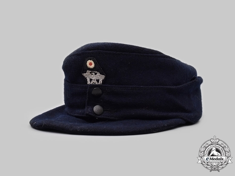 Firefighters Volunteer Enlisted Ranks Visored Field Cap Profile