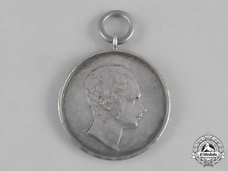 Civil Merit Medal, Type I, in Silver Obverse