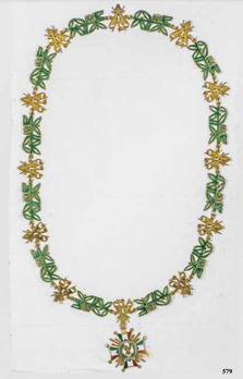 Order of Independence, Collar