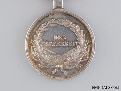 Type IV, II Class Silver Medal Reverse