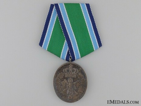 Silver Medal (25 years) Obverse