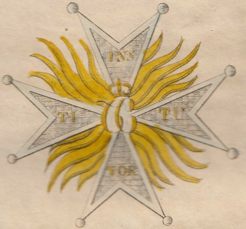 Historische sammlung aller ritterorden order+of+the+lion+of+bavaria%2c+breast+star