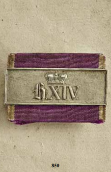 Military Long Service Bar, Junior Line, II Class Bar for 15 Years Obverse