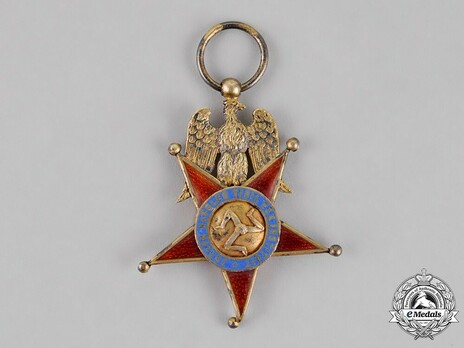 Royal Order of the Two Sicilies, Type II, Knight Reverse