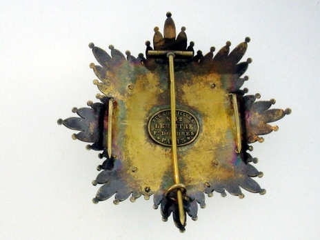 Grand Cross Breast Star Reverse