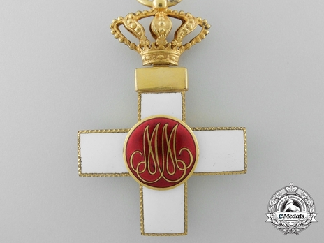 1st Class Cross (white distinction pension) (bronze gilt) Reverse
