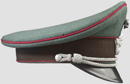 German Municipal Police Officer's Visor Cap Right