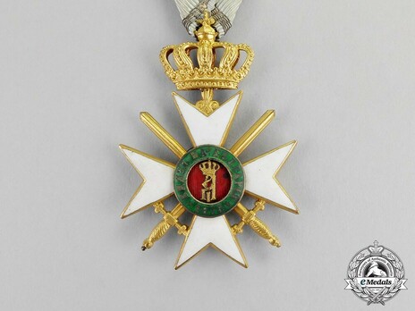 Military Order for Bravery, III Class Officer Reverse