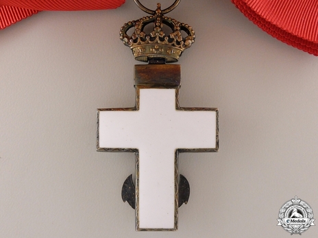 Grand Cross (white distinction) (silver, silver gilt) Reverse