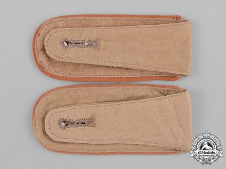 Afrikakorps Luftwaffe Signals Enlisted Men Shoulder Boards Reverse