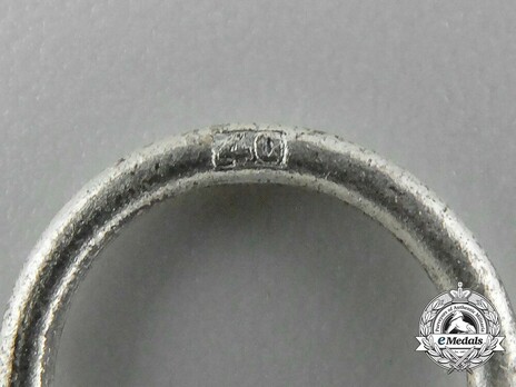 Iron Cross II Class, by Berg & Nolte, #40 ("40") Maker Mark