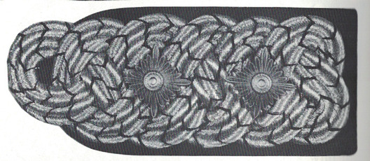 RAD 3rd Pattern Oberstarbeitsführer Shoulder Boards Obverse