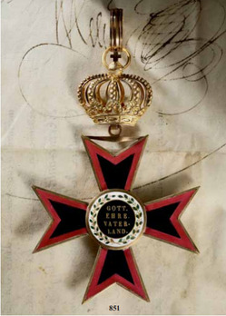 Order of Ludwig, Grand Cross (in gold) Obverse