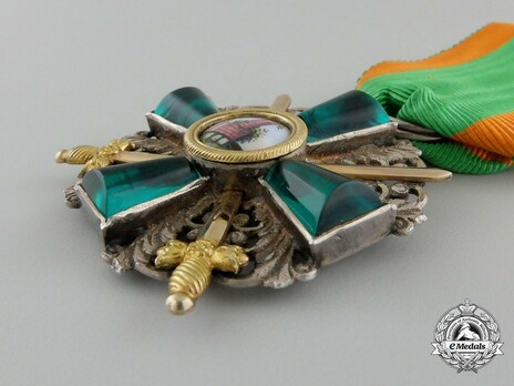 II Class Knight with Swords (in silver gilt) Obverse
