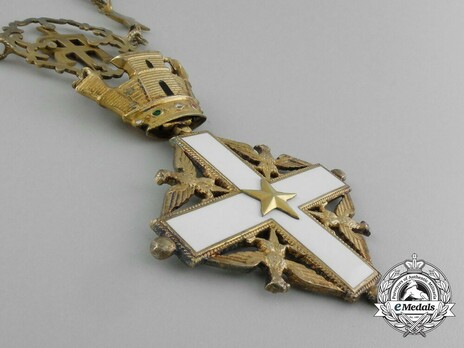 Order of Merit of the Italian Republic, Type I, Collar Obverse