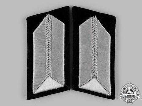 RAD 2nd Pattern Oberstfeldmeister - Unterfeldmeister Collar Tabs Obverse