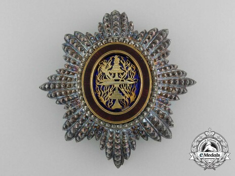 National Order of Independence, Grand Officer Breast Star Obverse
