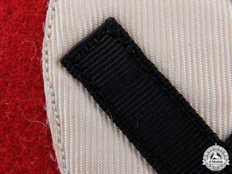 NSDAP Politischer Leiter-Anwärter Type II Gau Level Armband Detail