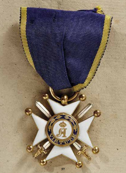 Merit Order of Adolph of Nassau, Military Division, Knight's Cross Obverse