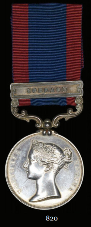 Sutlej+medal%2c+battle+of+aliwal%2c+1+clasp%2c+obv+
