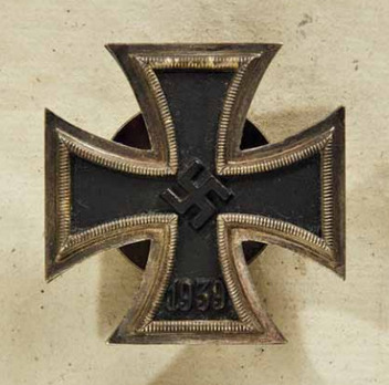 Iron Cross I Class, by Hymmen (L/53, screwback) Obverse