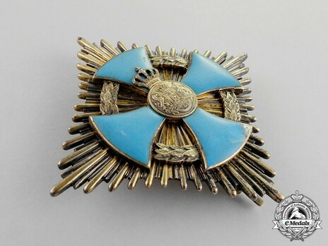 Order of Faithful Service, Grand Cross Breast Star Obverse