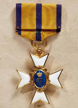 Schwarzburg Duchy Honour Cross, Civil Division, II Class Honour Cross Reverse