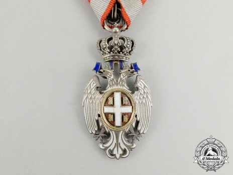 Order of the White Eagle, Type I, Civil Division, V Class Obverse