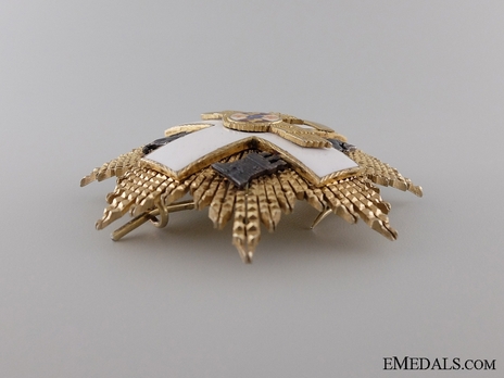 Grand Cross Breast Star (white distinction) Obverse