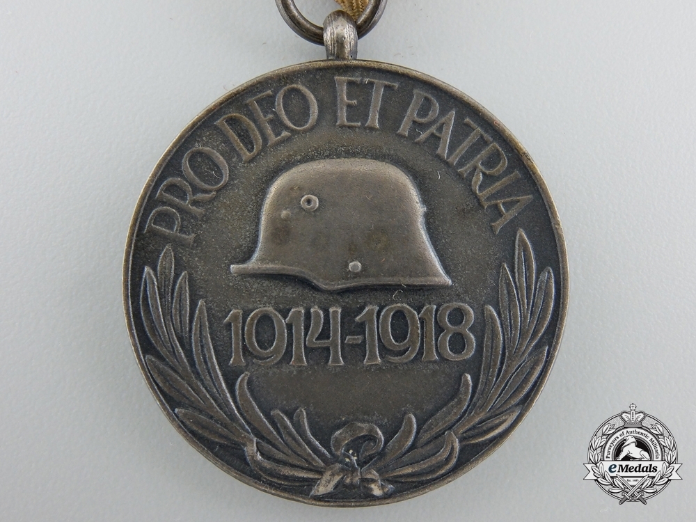 Ｈハンガリー帝国軍＊１９１４-１９１８従軍メダル/章（実物） MedalBook - Commemorative Medal for World War I