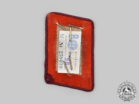 NSDAP Abschnittsleiter Type IV Gau Level Collar Tabs Reverse