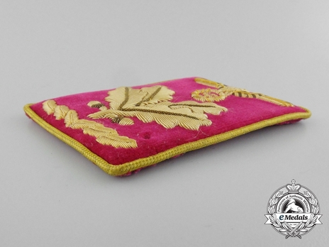 NSDAP Ober-Befehlsleiter Type IV Reich Level Collar Tabs Obverse