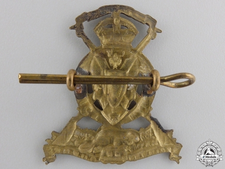 Le Regiment De Quebec Other Ranks Cap Badge Reverse