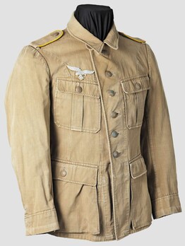 Afrikakorps Luftwaffe Field Blouse (NCO/EM version) Obverse