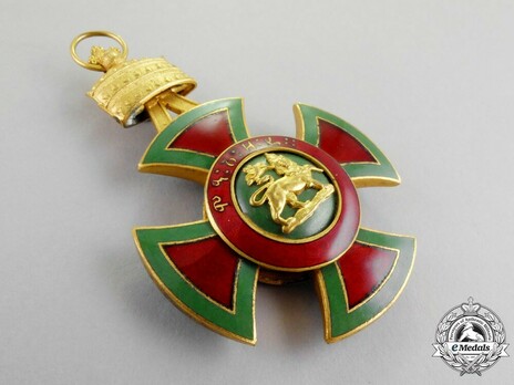Order of Emperor Menelik II, Officer Obverse