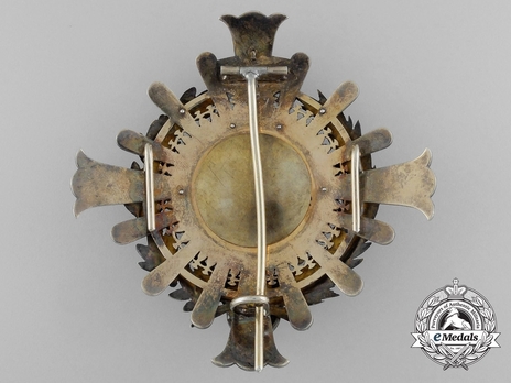 Grand Cross Breast Star (Silver) Reverse