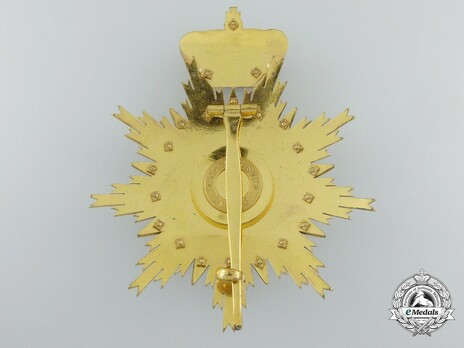 Grand Cross Breast Star (Bronze gilt) Obverse
