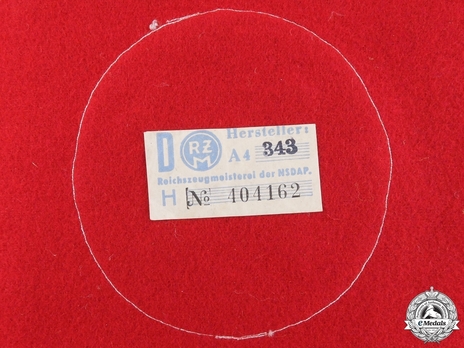 NSDAP Politischer Leiter-Anwärter Type II Gau Level Armband Detail
