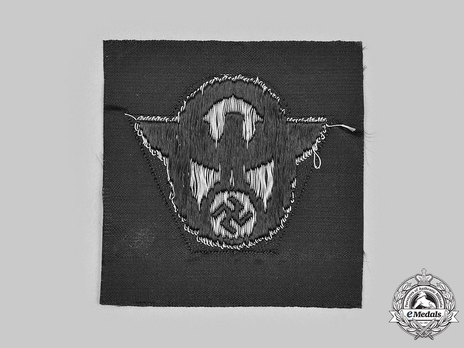 Firefighters Cloth Cap Eagle Emblem Reverse