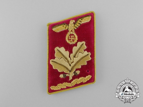 NSDAP Ober-Befehlsleiter Type IV Reich Level Collar Tabs Obverse